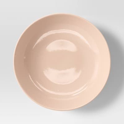 36 fl oz New Modern Coupe Dinner Bowl Rose - Threshold™