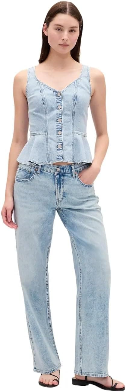 Save over 50% on GAP Womens 90's Low Rise Loose Jeans