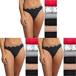Versatile Hanes Women's Thong Panties at a Great Value