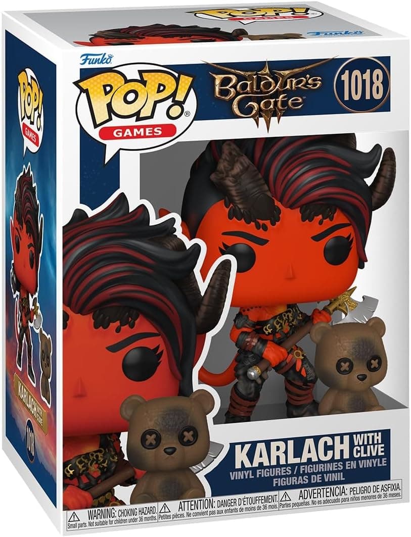 Funko Pop&Buddy: Karlach with Clive - Baldur's Gate 3 Collectible