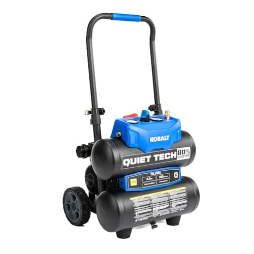 Kobalt Quiet Tech 4.3-Gal. Portable Electric Air Compressor