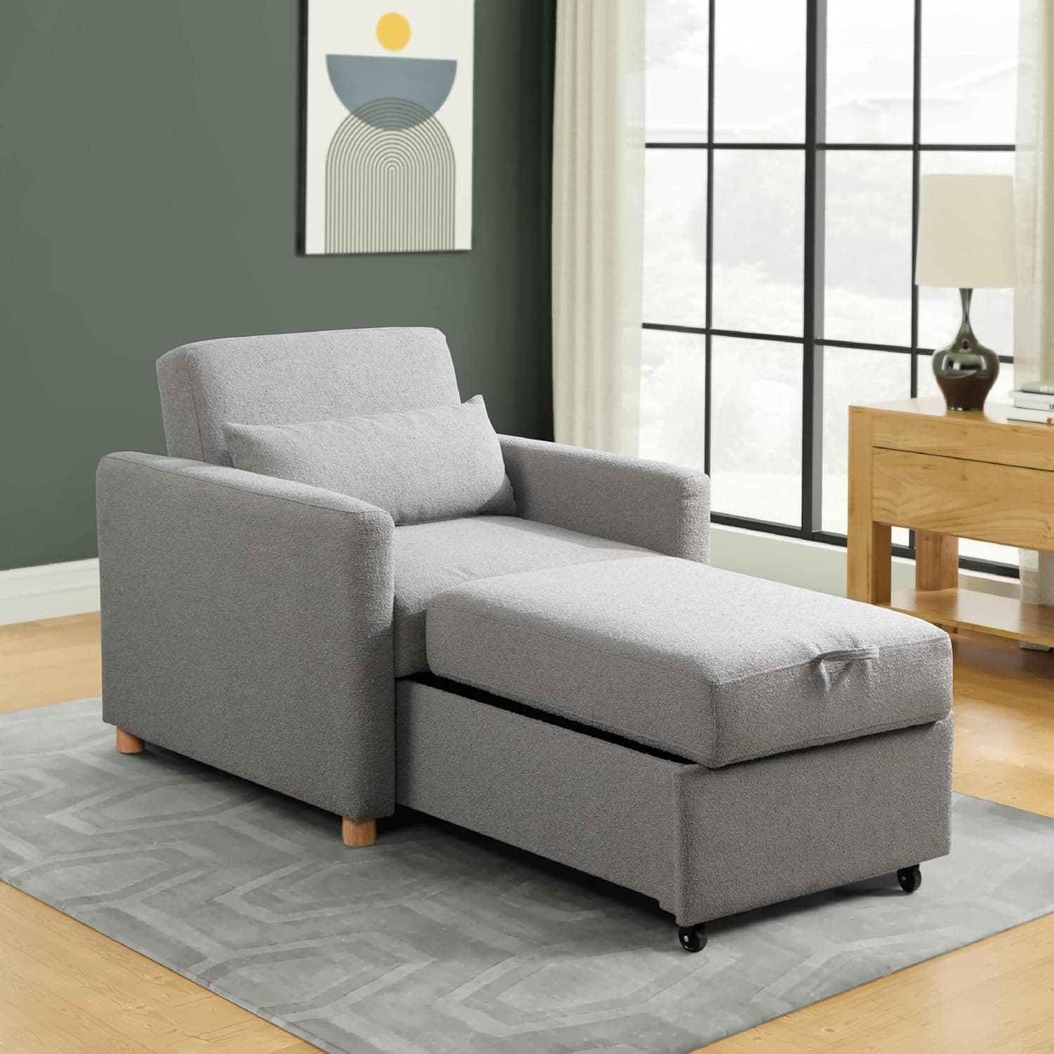Serta Corwin Convertible Accent Chair: Comfort & Safety