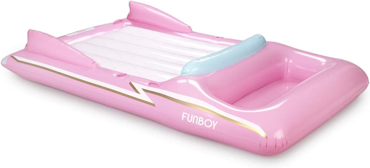 Cruise in Style with FUNBOY's Giant Inflatable Convertible Pool Float