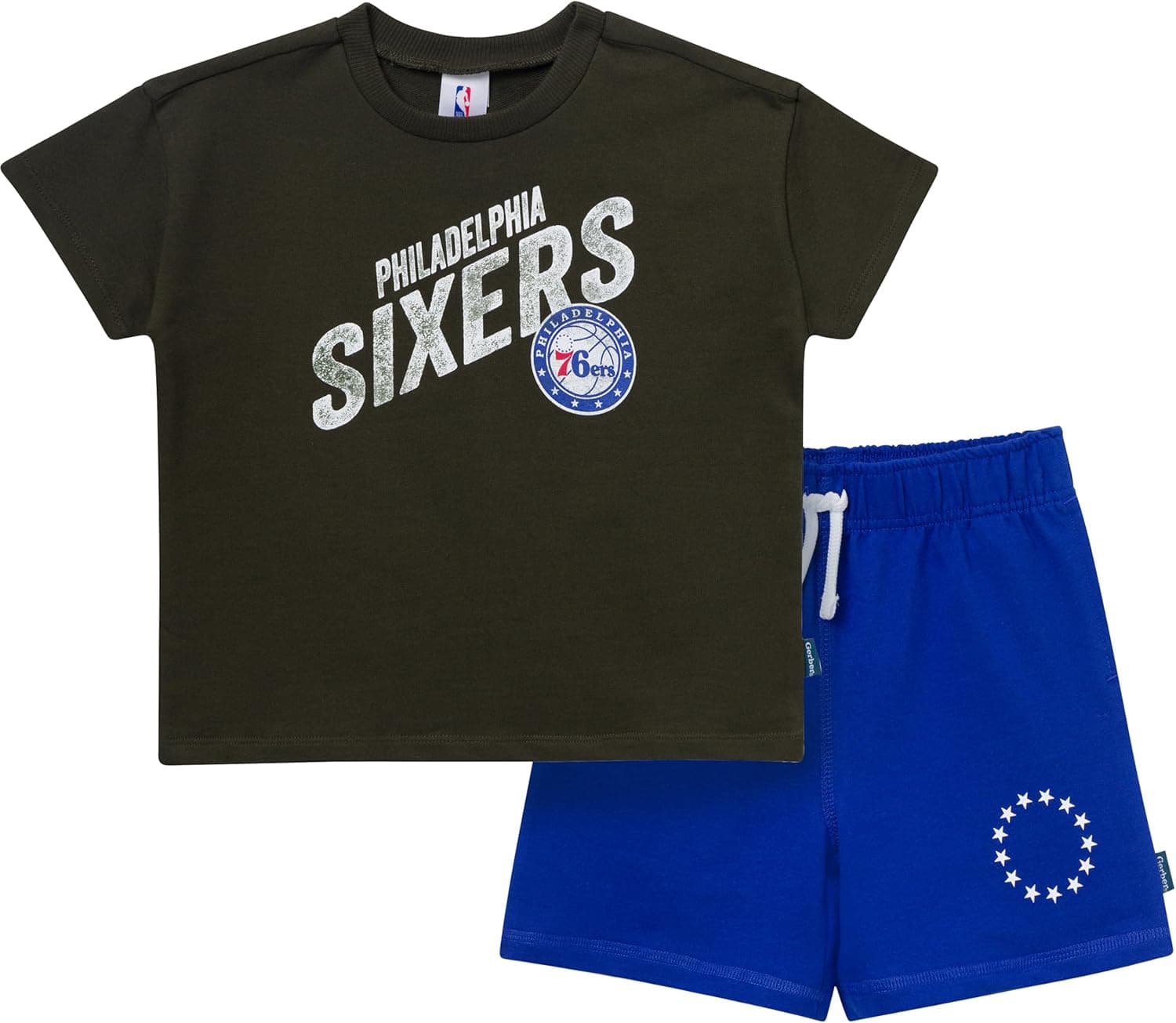 Gerber Toddler NBA Team & Shorts Set: Philadelphia Sixers (72% Off)