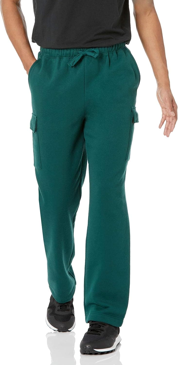 Amazon Essentials Cargo Fleece Sweatpants - 58% Off
