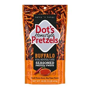 Buffalo-Seasoned Pretzels at $4.60 with Subscription
