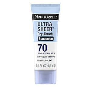 Save on Neutrogena Ultra Sheer Sunscreen (SPF 70)