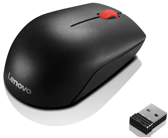 Lenovo Essential Compact Wireless Mouse - Portable and Precise