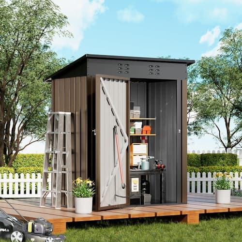 10% Off Amazon Basics 5x3-Ft Storage Shed