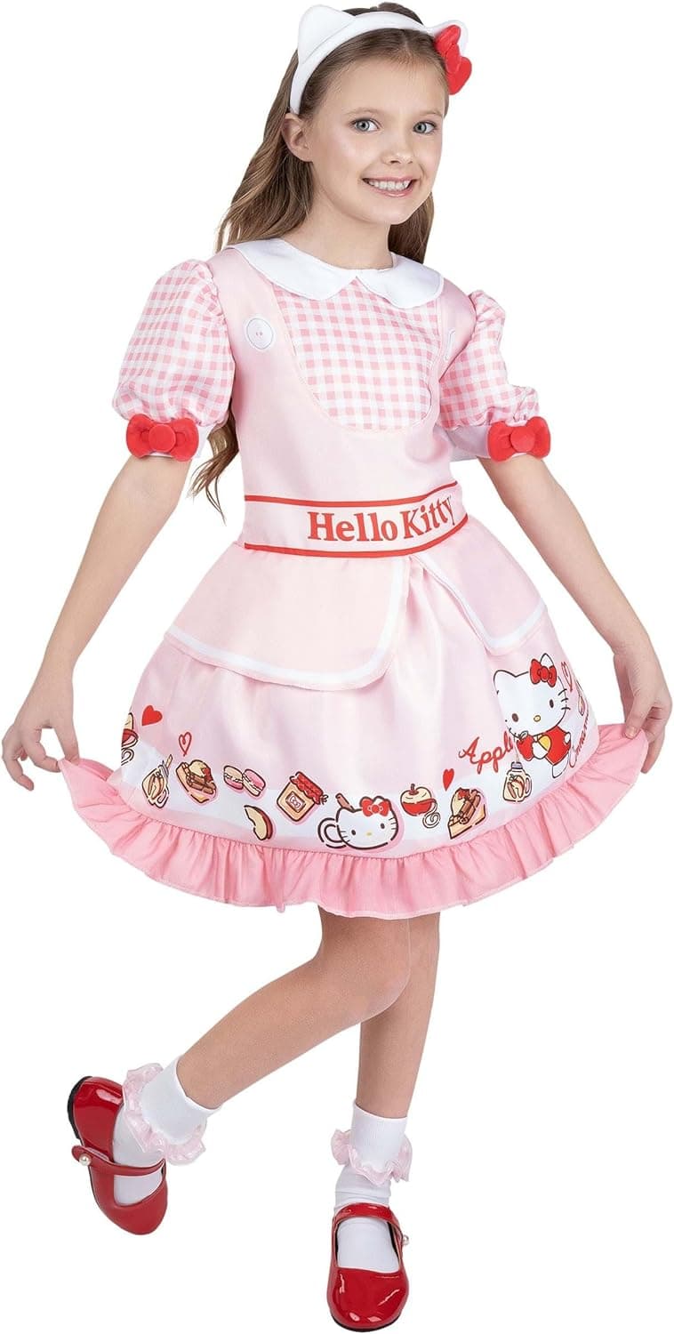 Hello Kitty Halloween Dress - Premium Quality Printed Dress