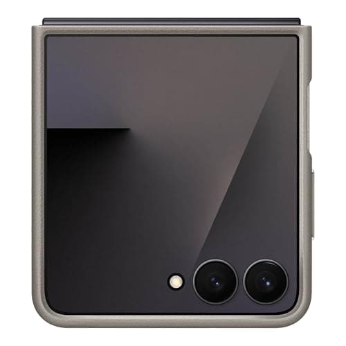 Samsung Galaxy Z Flip7 Kindsuit Phone Case, Textured Feel, Protective Cover, Soft Inner Lining, US Version, Taupe
