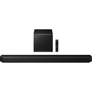 Immersive Dolby Atmos Soundbar with Subwoofer by Samsung
