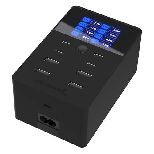 SABRENT 8-Port 252W USB-A & USB-C Charging Station Amazon