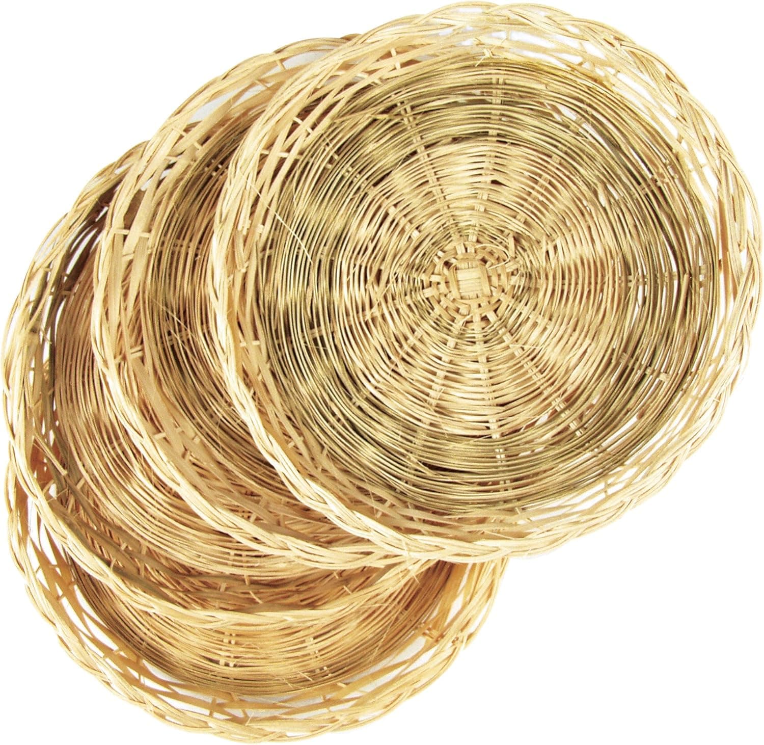 Save 22% on Durable Wicker Plate Holders