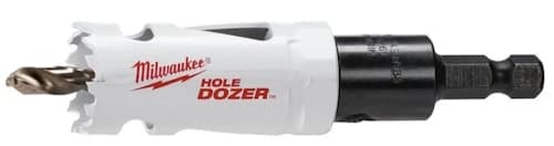 61% Off Milwaukee Bi-Metal Hole Saw with Arbor and Bit