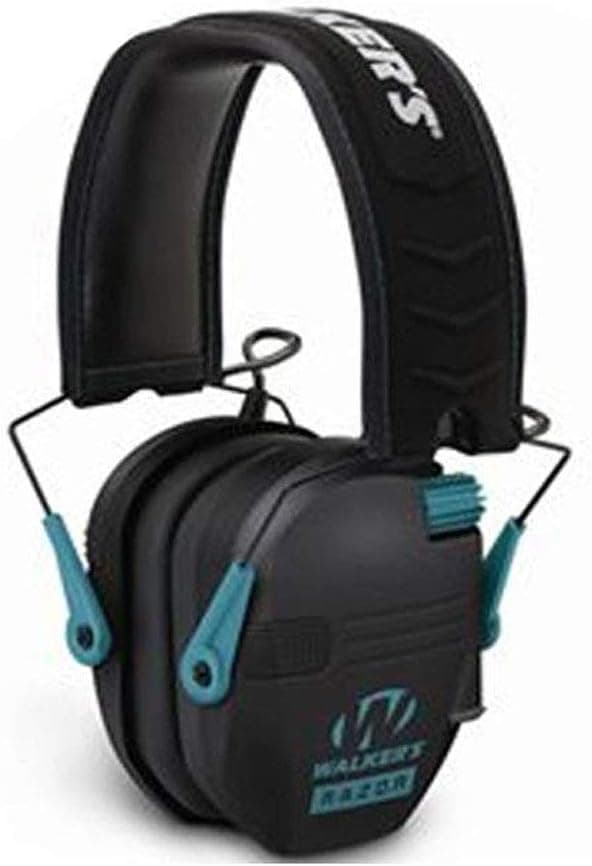 Walker's Razor Slim Electronic Muffs - Teal