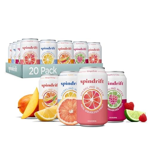 Spindrift Variety Pack: 20 Cans for $10 with Subscribe & Save