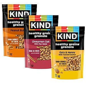 Variety Pack of KIND Healthy Grains Granola - Save with Subscription