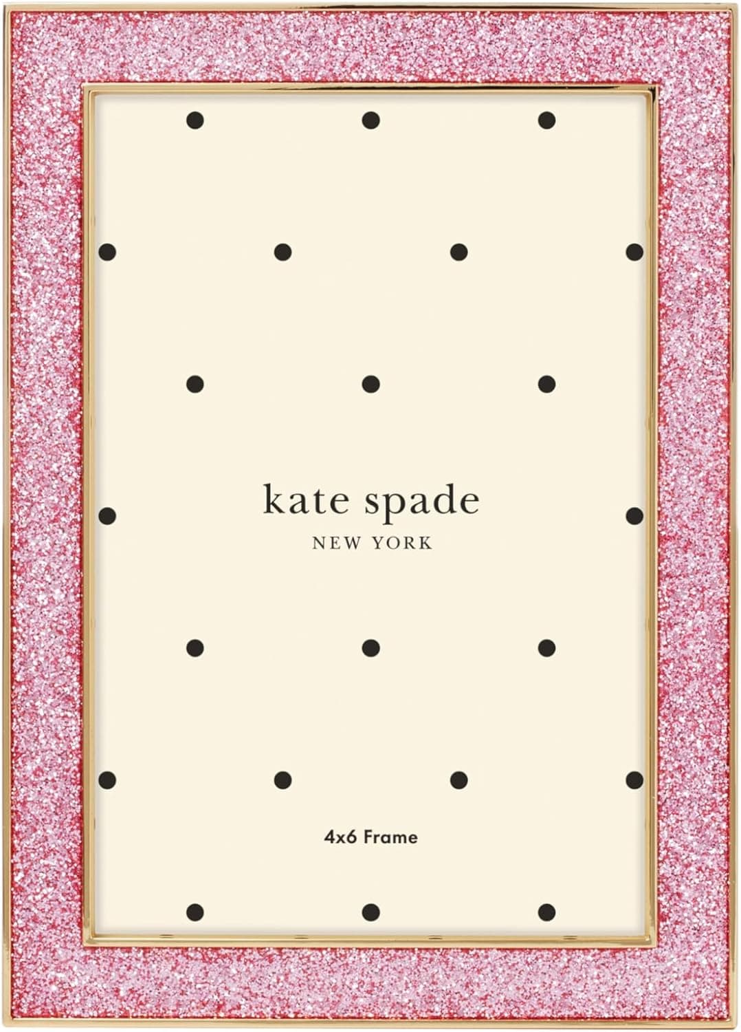 Elegant Pink Glitter Frame by kate spade new york