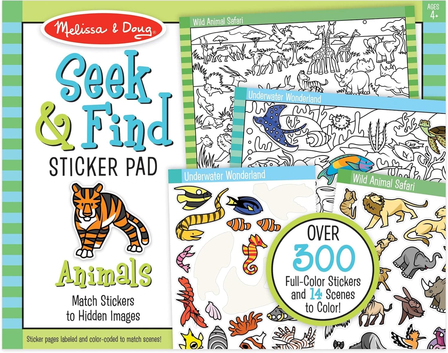 Explore the Wild with Melissa & Doug's Sticker Pad