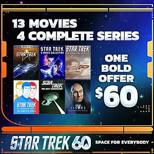 Star Trek 60 Bundle: 13 Movies + 4 TV Series in Digital UHD/HD for $60