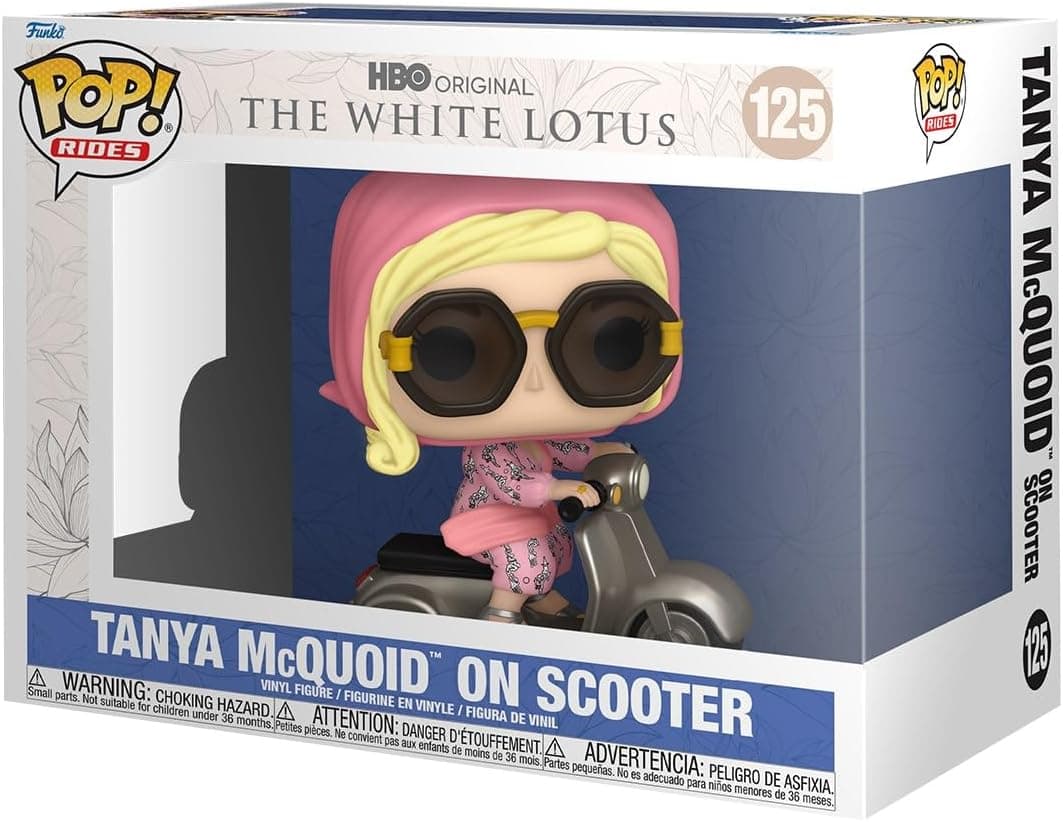 Funko POP Rides: White Lotus - Tanya McQuoid on Scooter