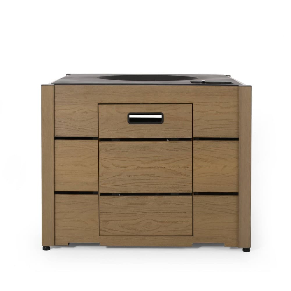 Cozy Outdoor Warmth: 40,000 BTU Propane Fire Pit by Christopher Knight Home