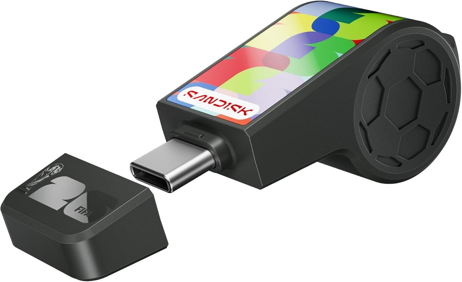 SanDisk 128GB USB-C Flash Drive: FIFA World Cup 2026 Edition
