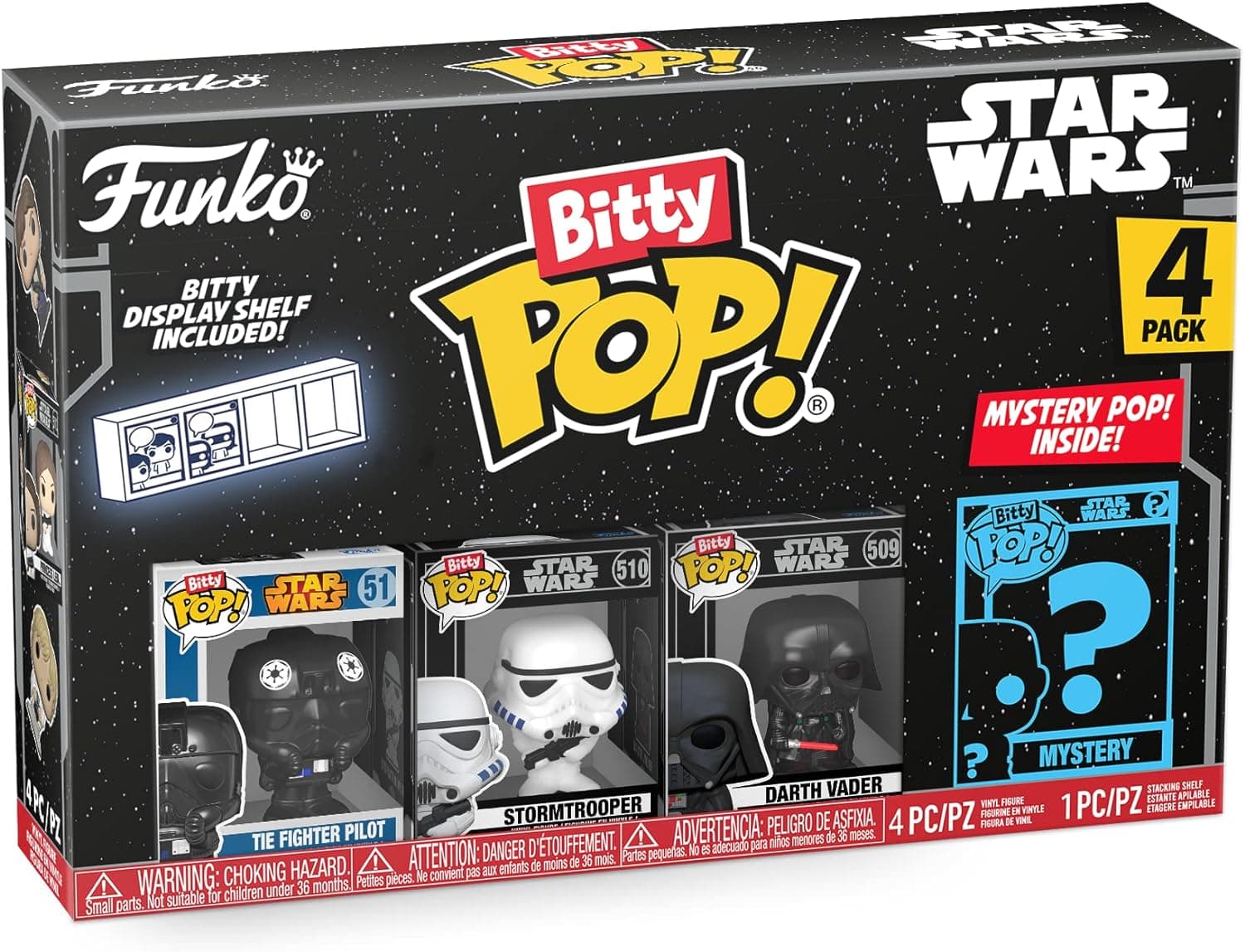 Funko Bitty POP! Star Wars - Collectible Mini Figures