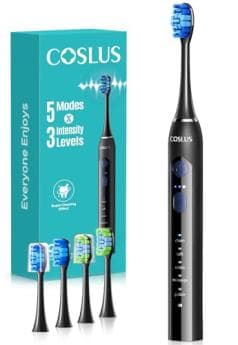 Upgrade Your Oral Care with 4-Head Sonic Electric Toothbrush