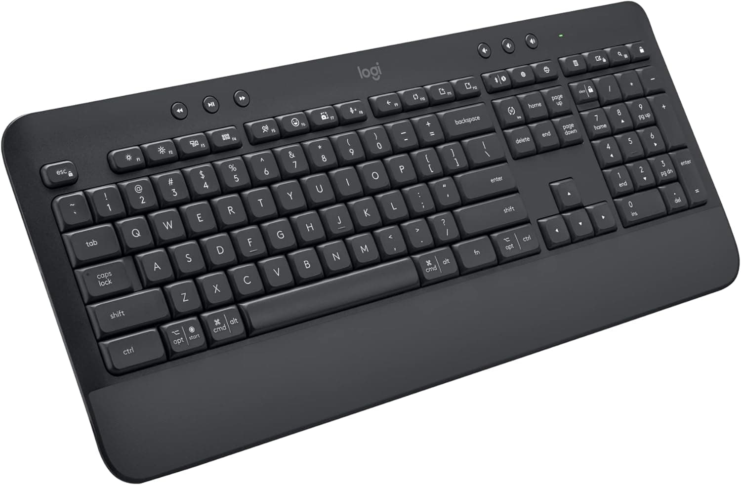 Logitech Wireless Keyboard with Wrist Rest - 18% Off