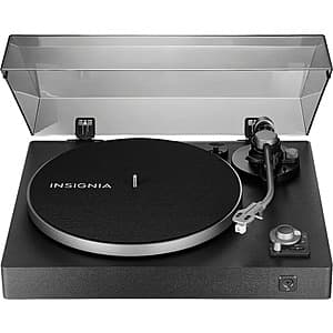 Insignia Bluetooth Stereo Turntable for $70 + Free Shipping