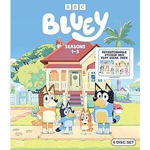 Bluey: Seasons 1-3 on Blu-ray for $23