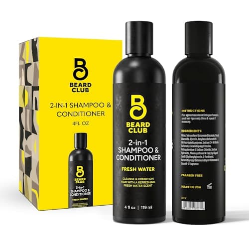 The Beard Club Shampoo and Conditioner Set, 64% Off