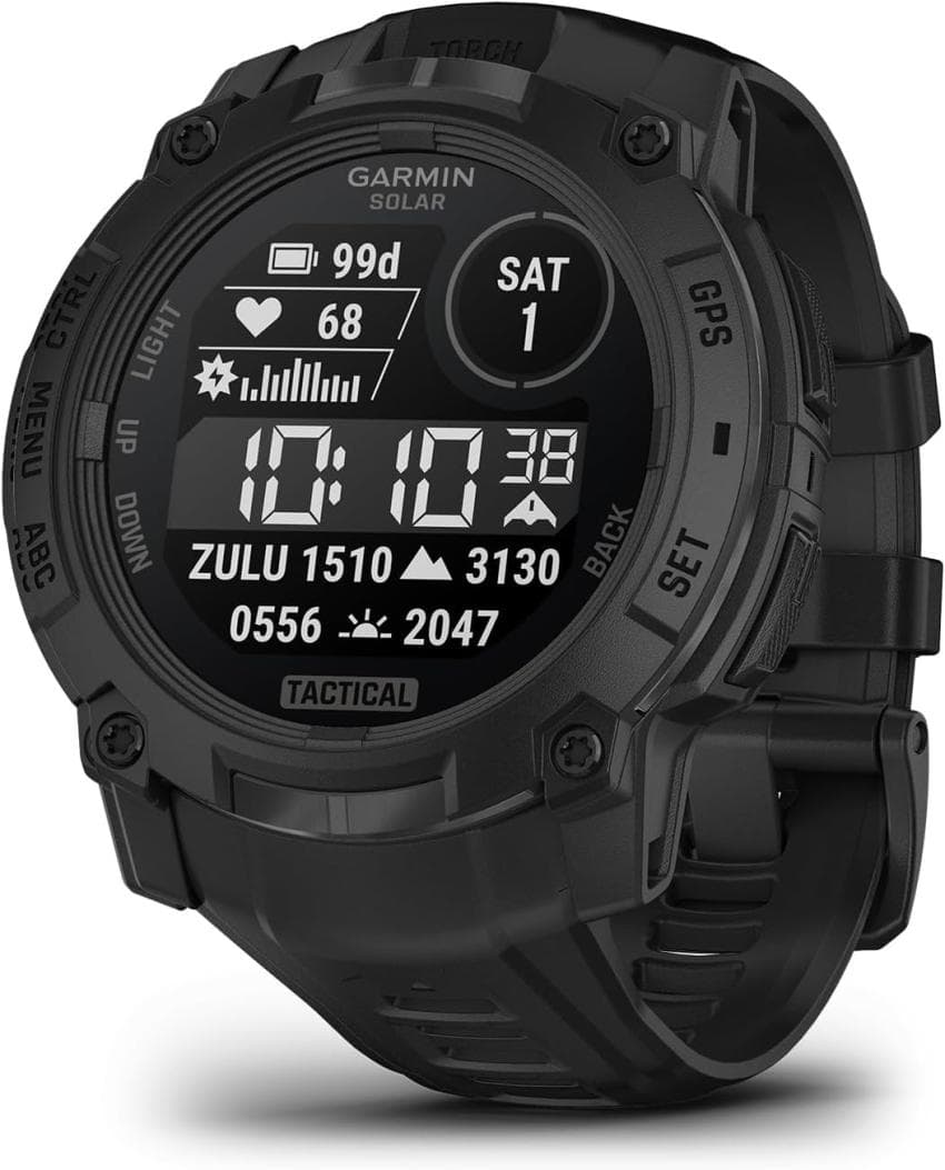 Garmin Instinct 3 Tactical Edition: Rugged Outdoor GPS Smartwatch