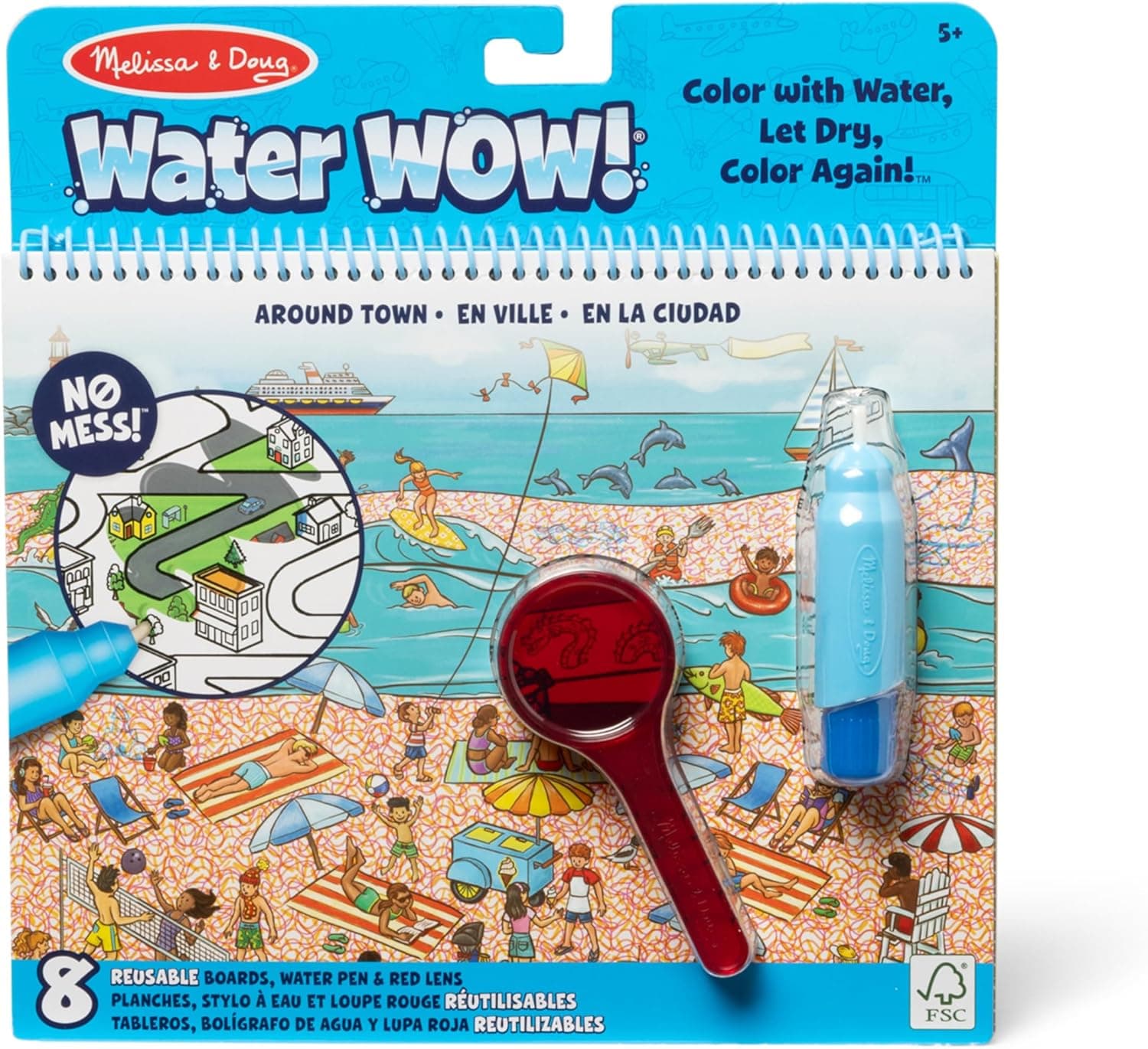 Melissa & Doug's Reusable Water-Reveal Activity Pad - 40% Off