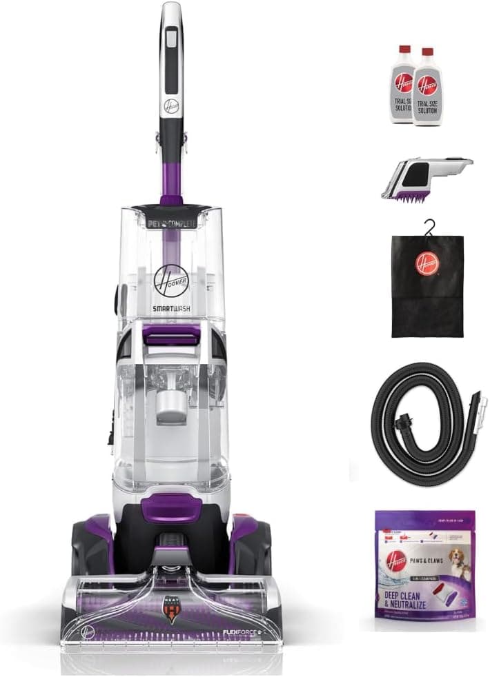 Deep Clean Your Carpets with the Hoover SmartWash Pet Carpet Cleaner