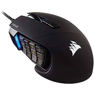 Corsair Scimitar RGB Elite MOBA/MMO 18000 DPI Optical Gaming Mouse (Wired) $50 + Free Shipping