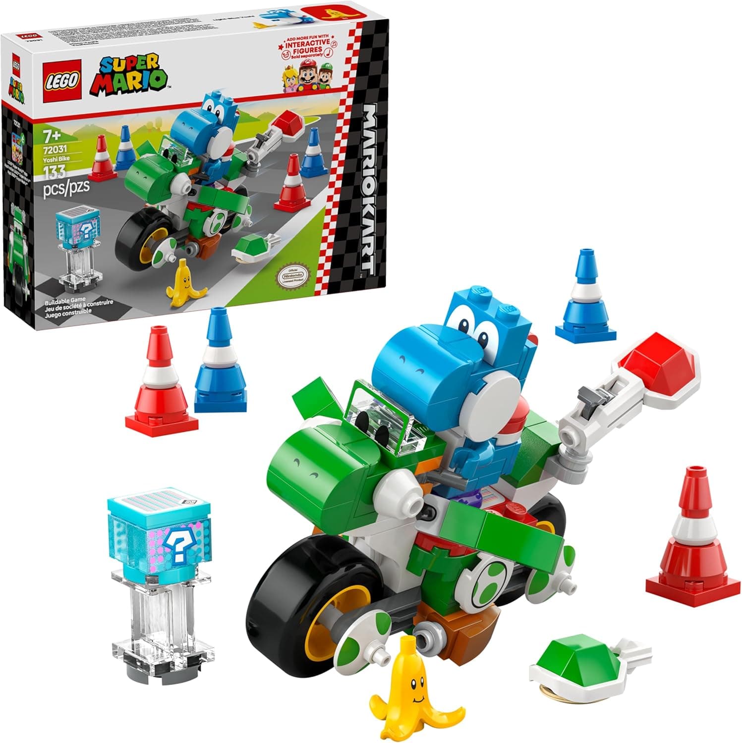 LEGO Super Mario: Mario Kart Yoshi Bike - Build the Iconic Racer