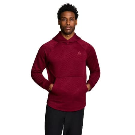 Reebok Men's and Big Men's Surge Textured Knit Pullover Hoodie Sweatshirt, Sizes S-3XL