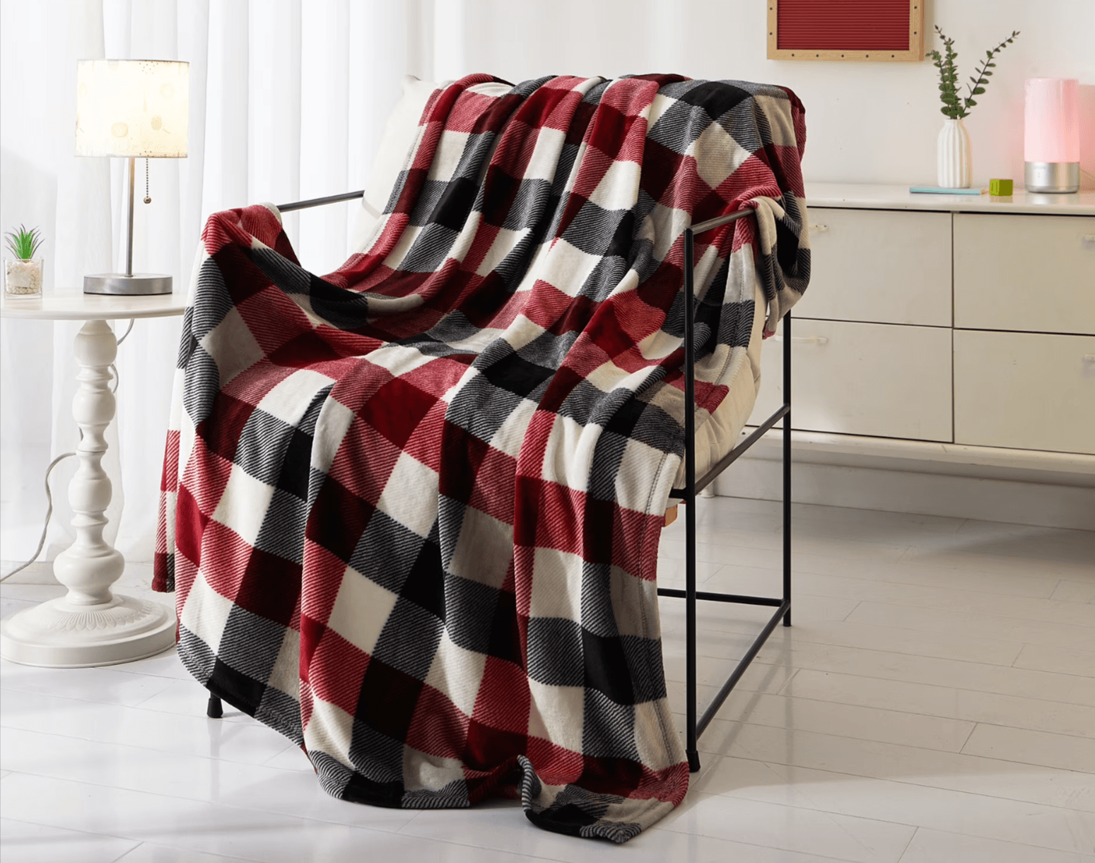 Mainstays 50" x 60" Cozy Plush Throw Blanket at Walmart