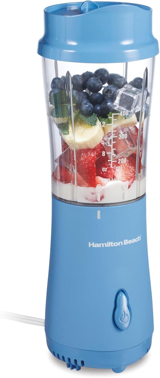 Blend Smoothies on the Go with Hamilton Beach Portable Blender