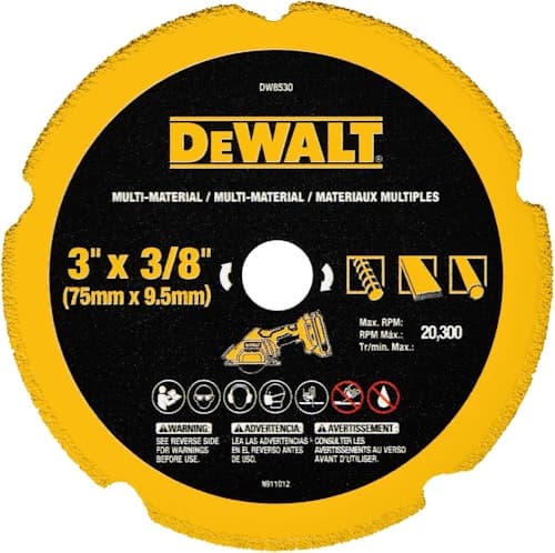 47% Off DeWalt 3-Inch Diamond Cut-Off Wheel