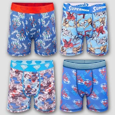 Boys' Superman Boxer Briefs - 6