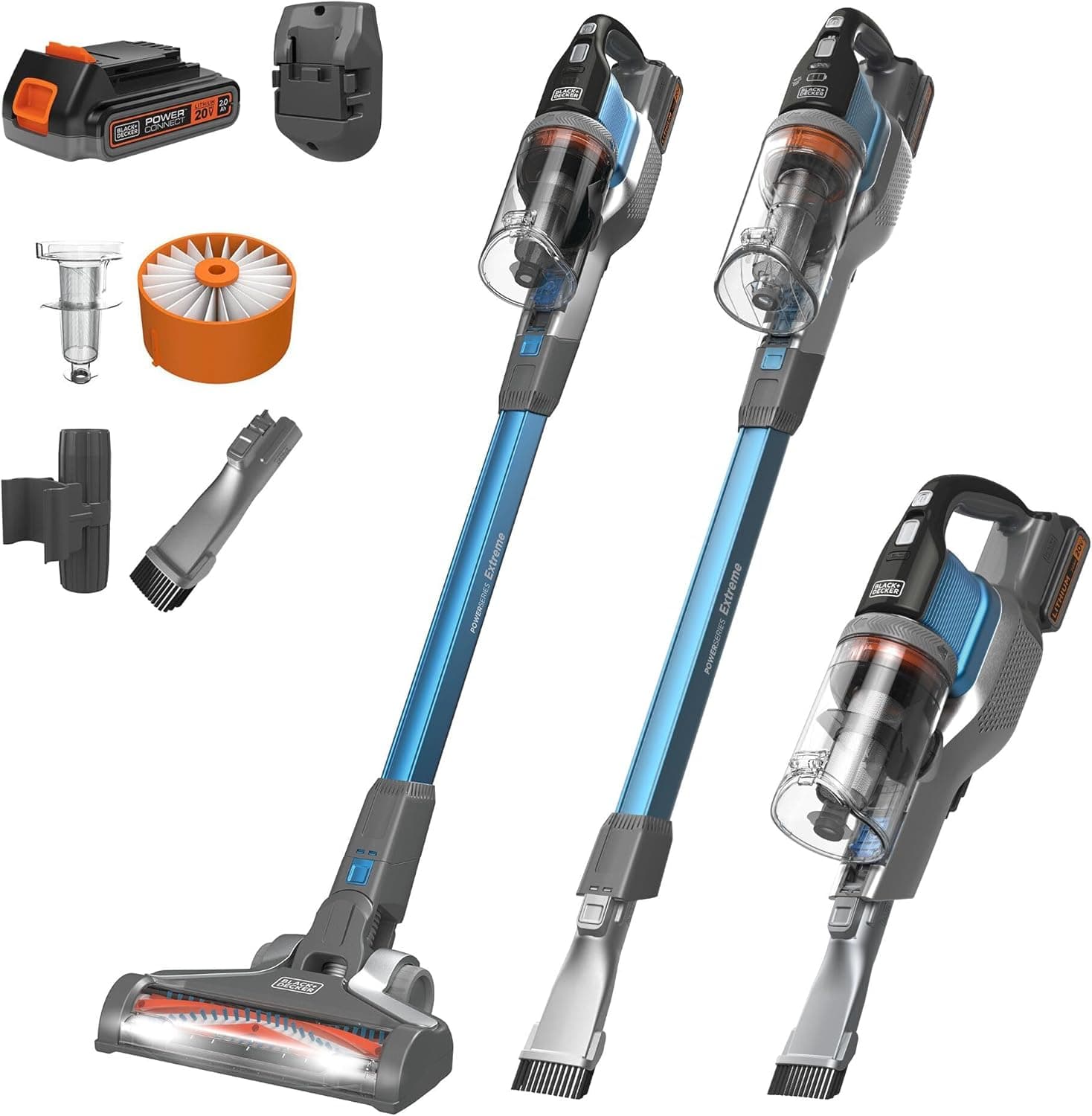 Powerful Cordless Vacuum: BLACK+DECKER Powerseries Extreme