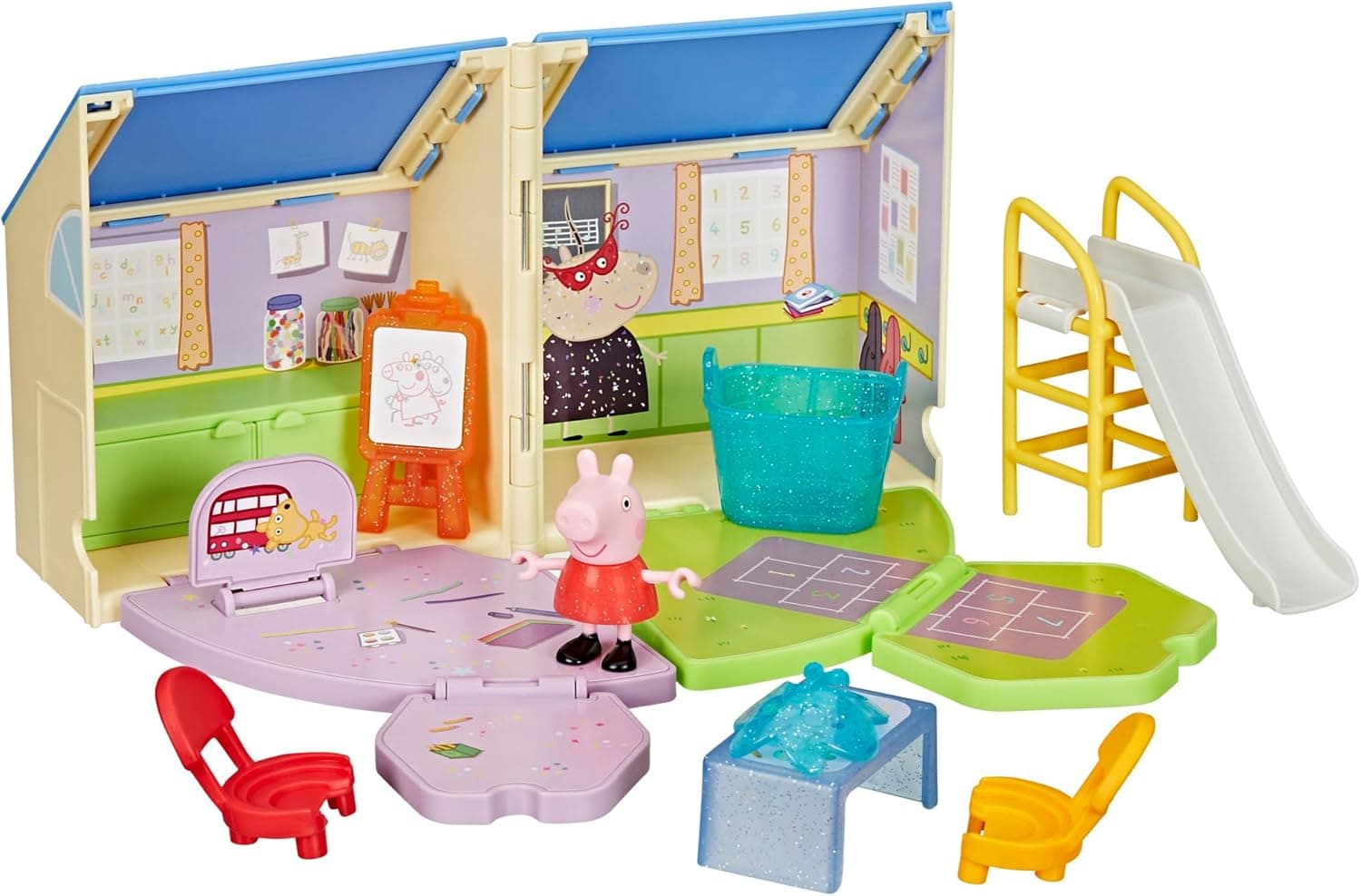 Peppa Pig Playgroup Playset with Figure - Preschool Toy