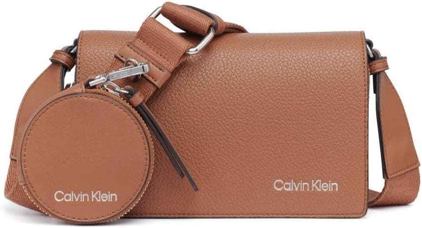 Calvin Klein Crossbody Bag with Triple Compartments - 58% Off