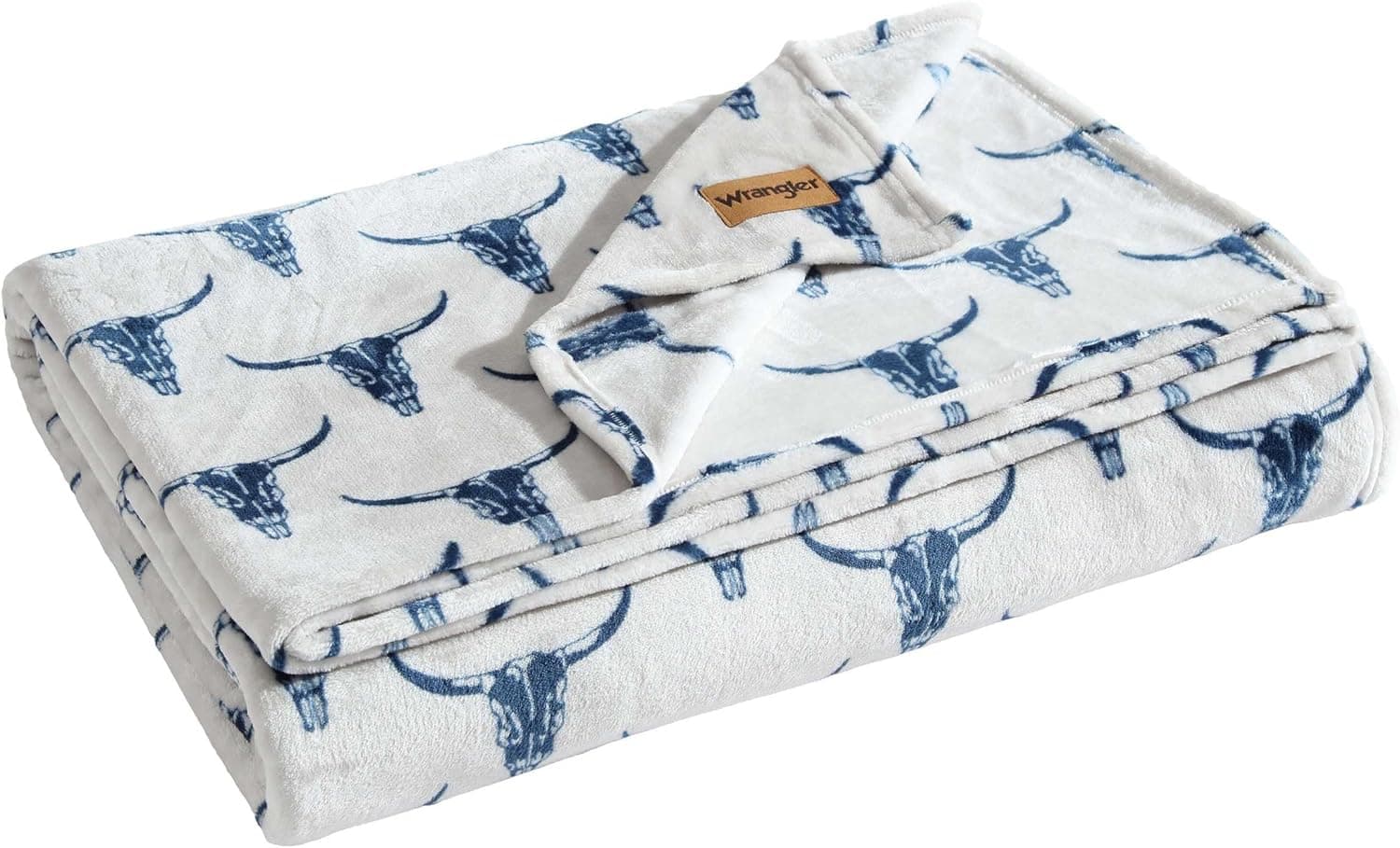 Cozy Steer Head Fleece Blanket - 40% Off on Amazon
