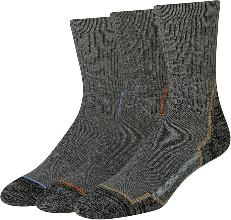 37% Off Amazon Essentials Hiking Crew Socks - Pack of 3