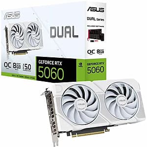 Asus NVIDIA GeForce RTX 5060 Graphics Card: Powerful 8GB GDDR7 Performance